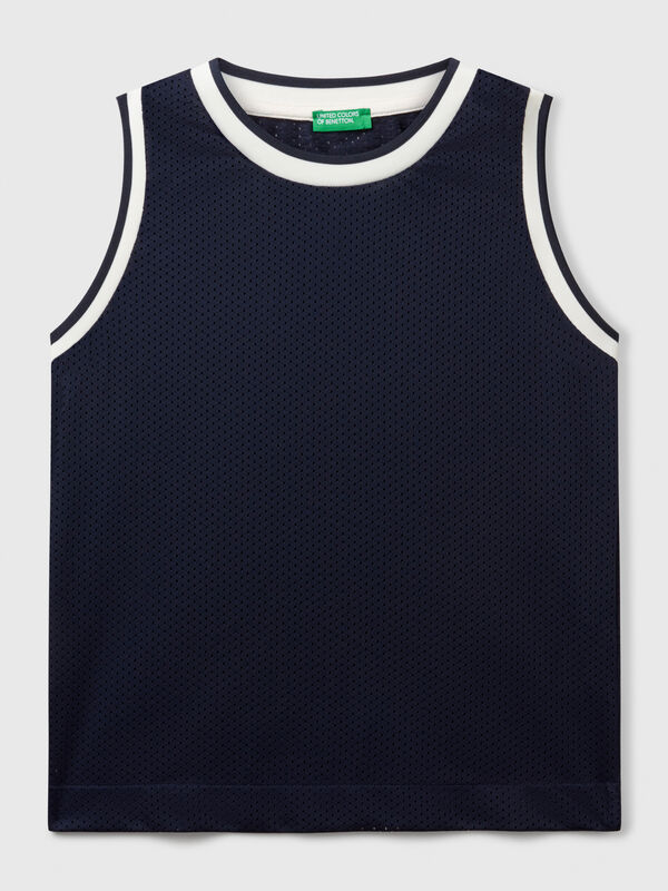 Mesh-Tanktop im Basketball-Stil Jungen