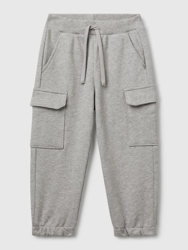 Sweatshirt-Cargohose Jungen