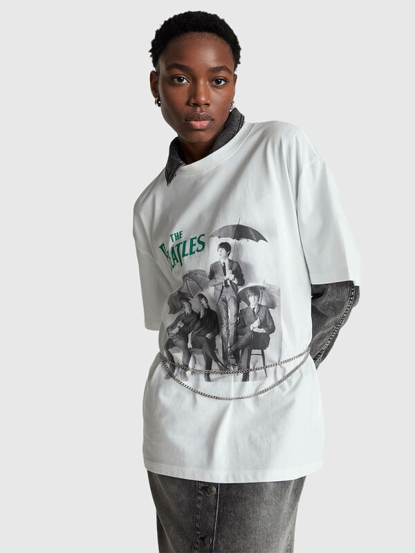 Baumwoll-T-Shirt The Beatles