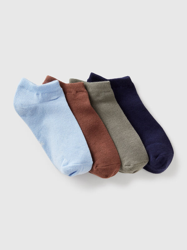 Vier Paar kurze Socken Jungen