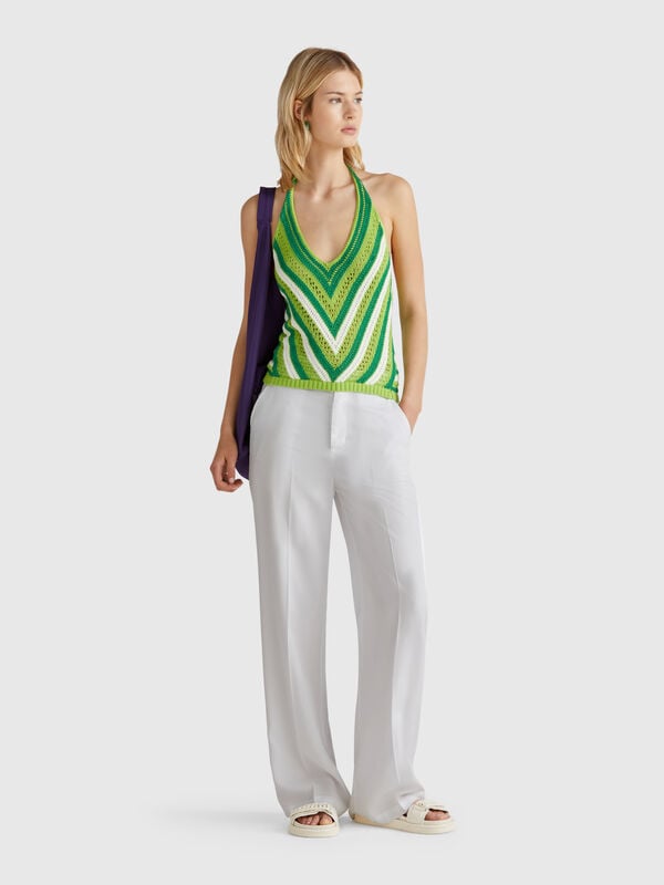 Hose aus reinem Lyocell Damen
