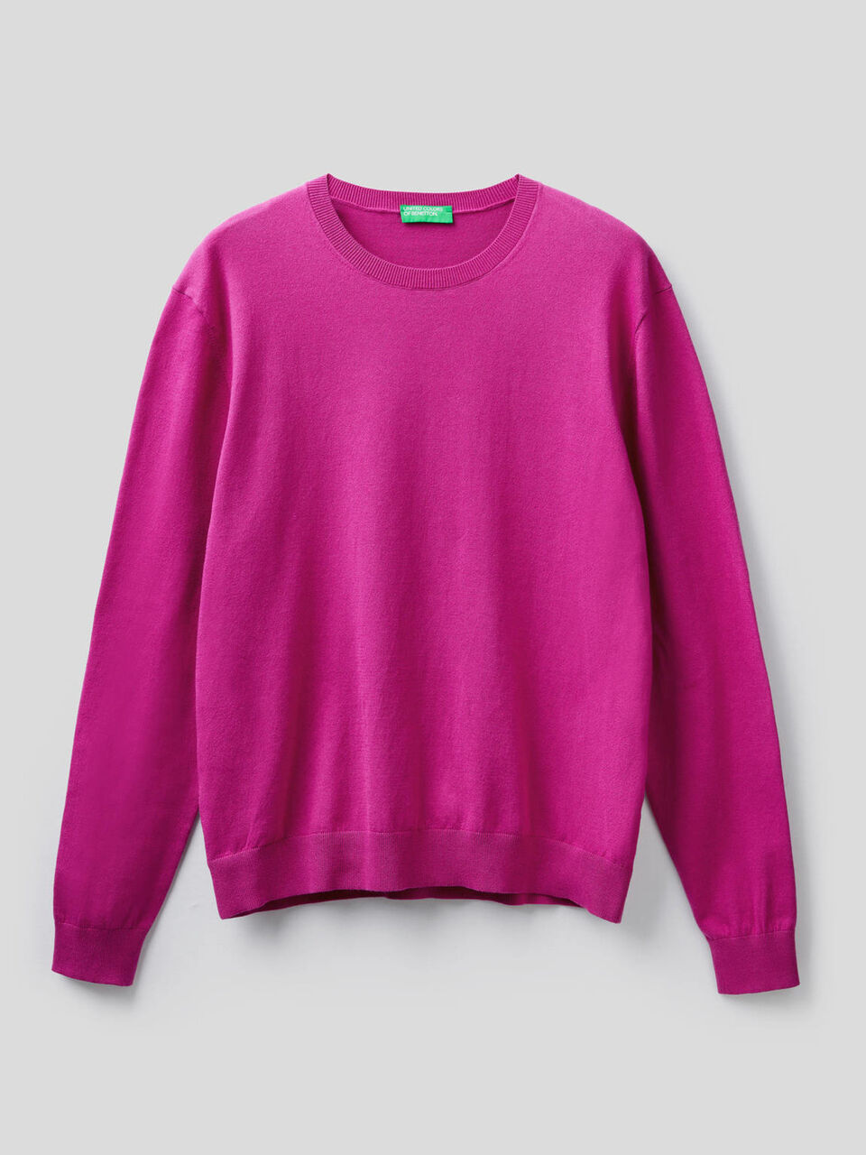 Pullover aus einer Baumwollmischung mit Rundausschnitt image number 1