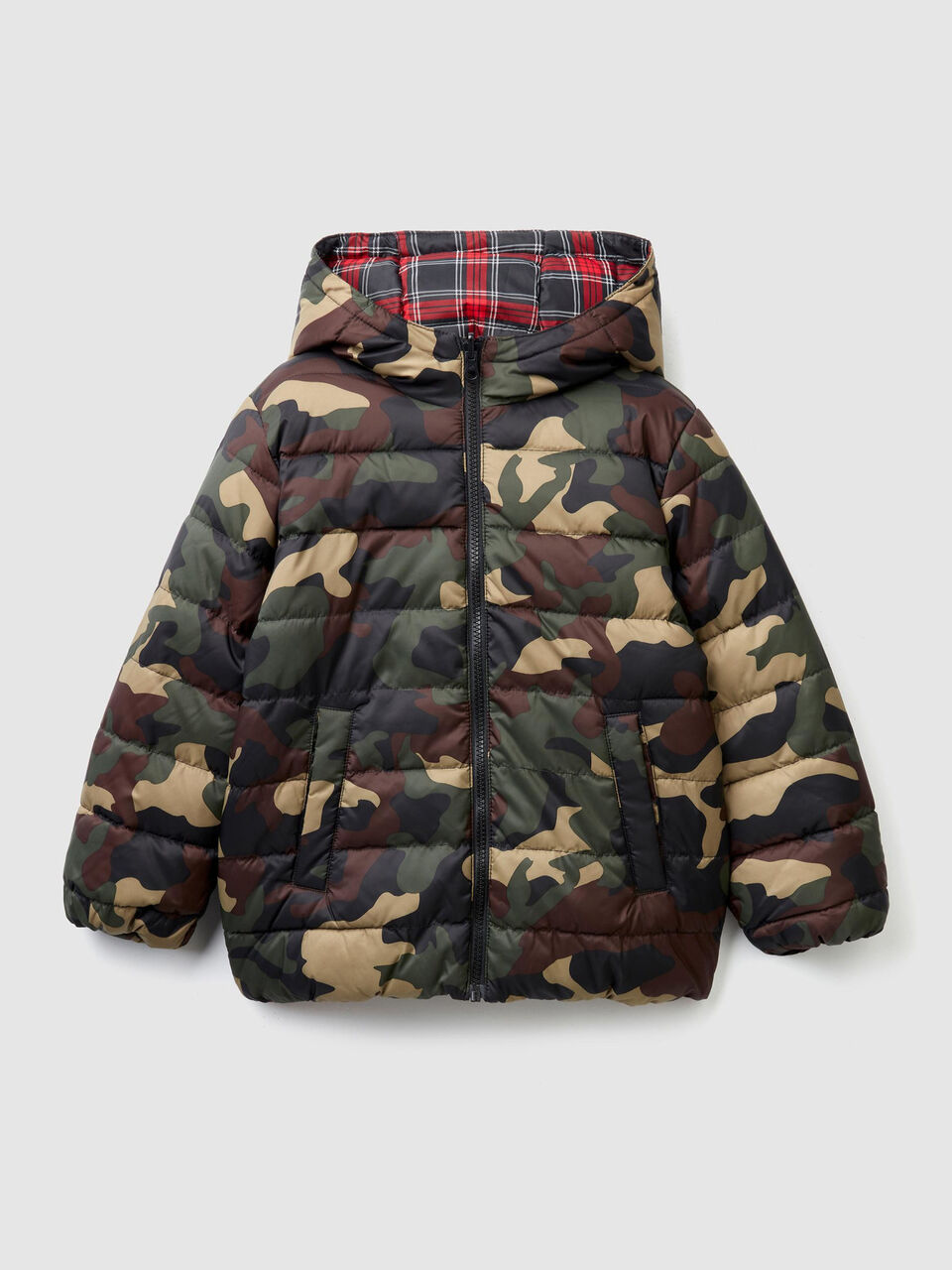 Wendbare wattierte Jacke image number 1
