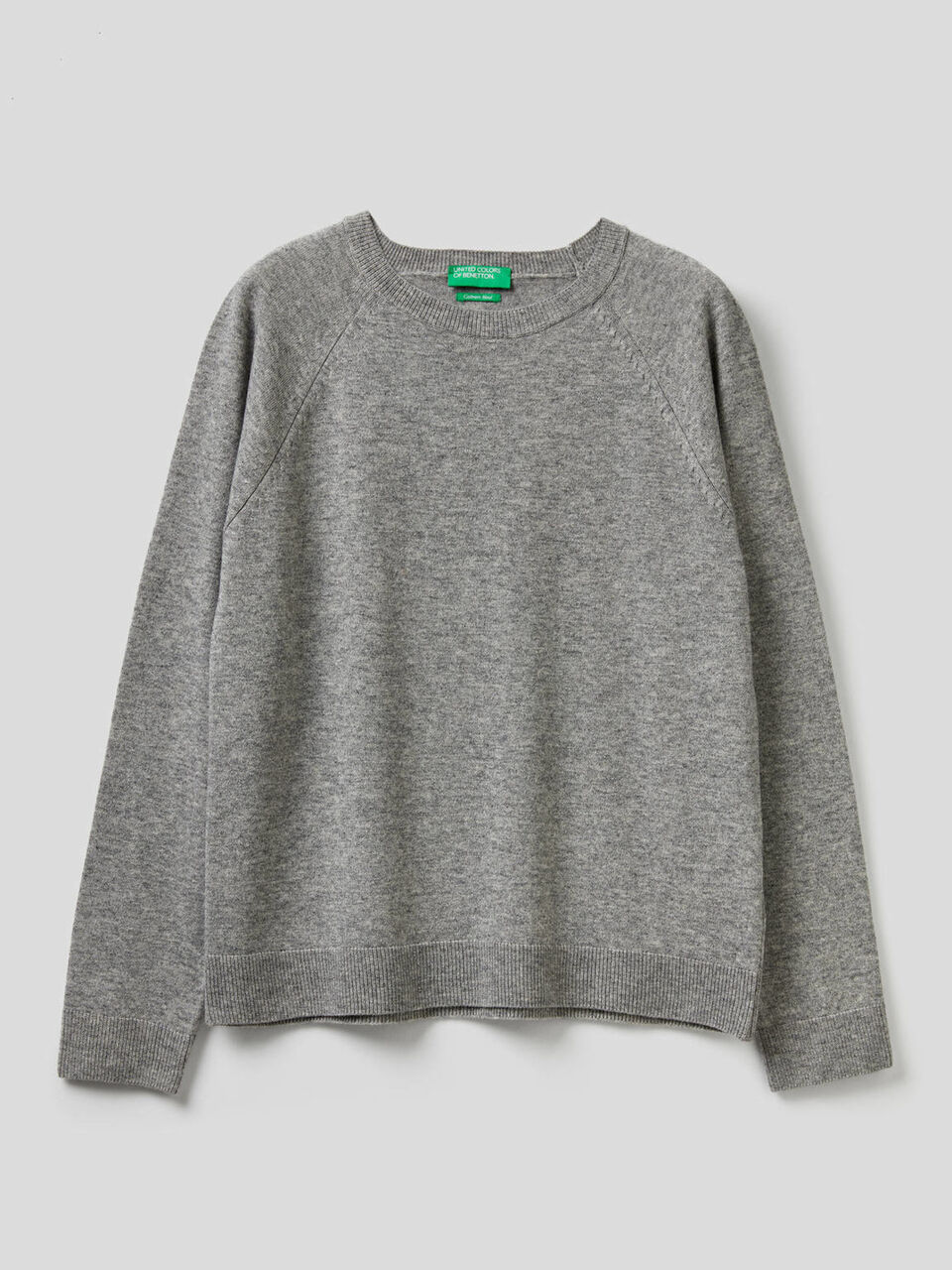Pullover mit Rundausschnitt in einer Mischung aus Wolle und Cashmere image number 1