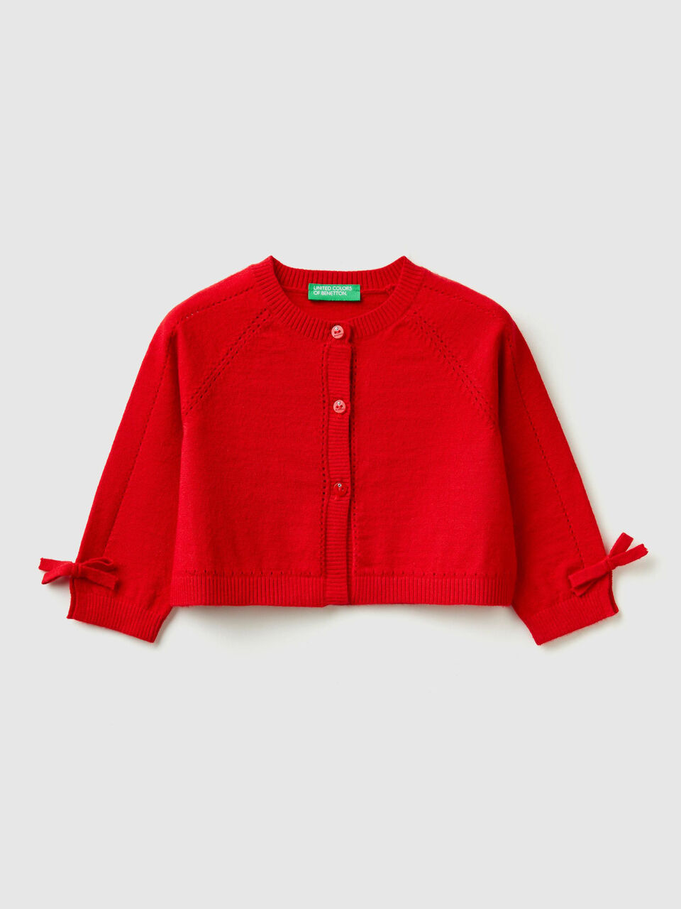 Strickjacke mit Maschen image number 1