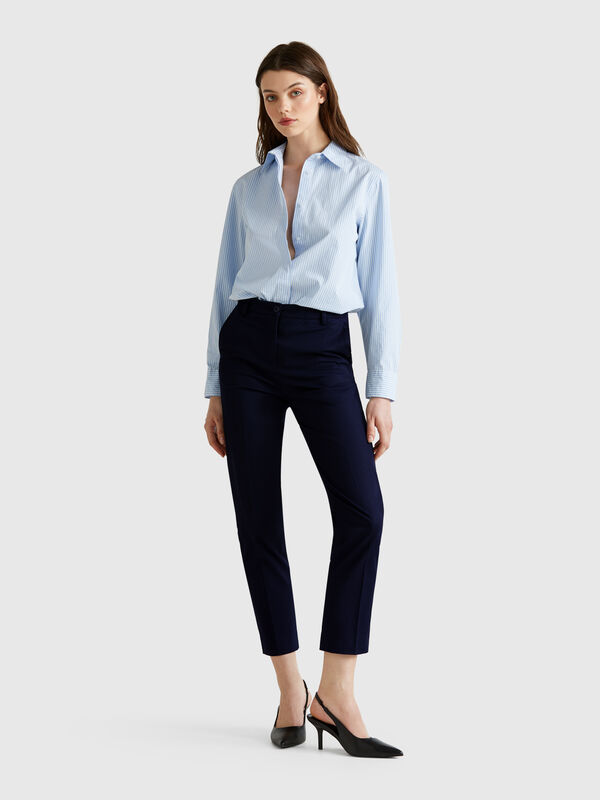 Chinos aus Stretch-Baumwolle Damen