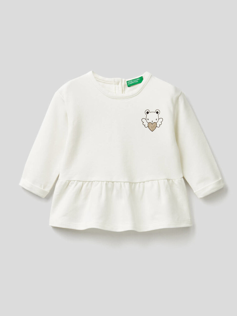 Sweatshirt mit aufgenähten Flügeln image number 1