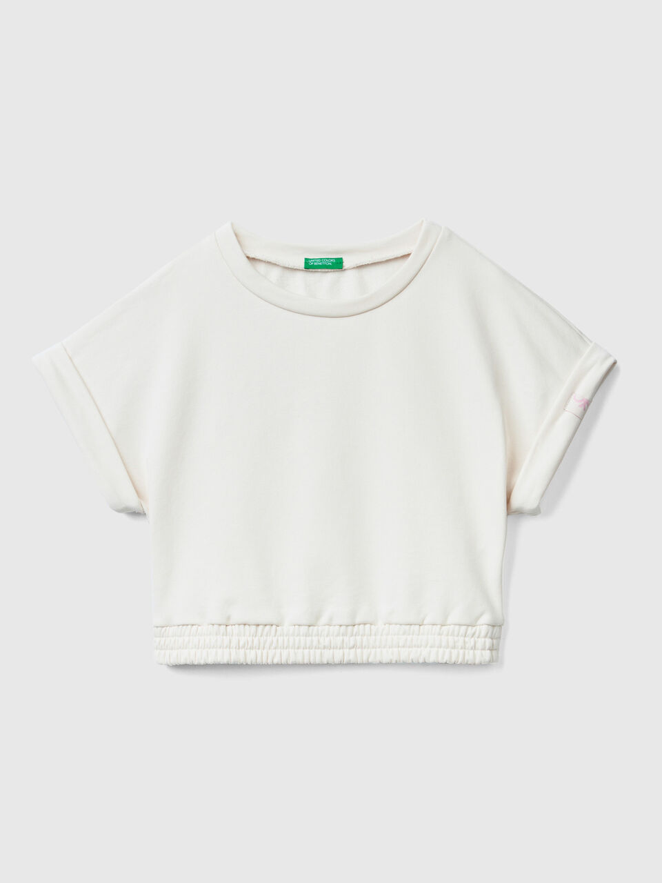 Sweatshirt mit kurzen Ärmeln image number 1