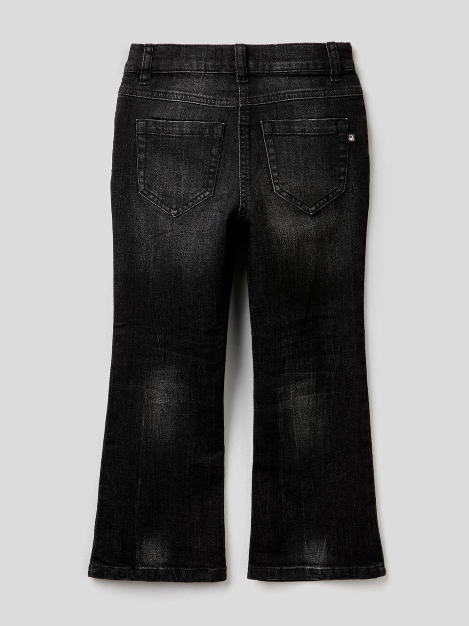 Ausgestellte Jeans aus stretchiger Baumwolle image number 2