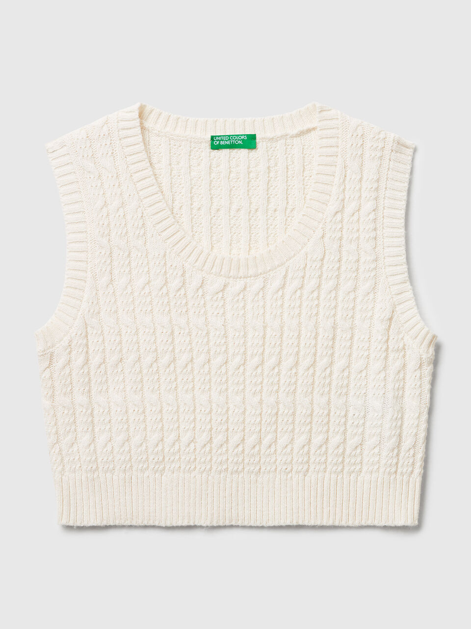 SLEEVELESS SWEATER Mädchen image number null