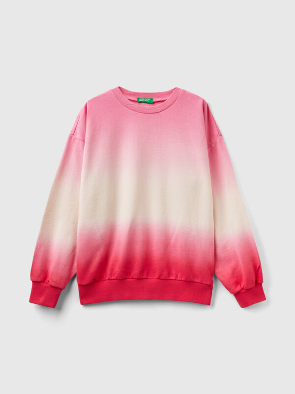 Sweater 100% Baumwolle mit Rundhalsausschnitt Mädchen