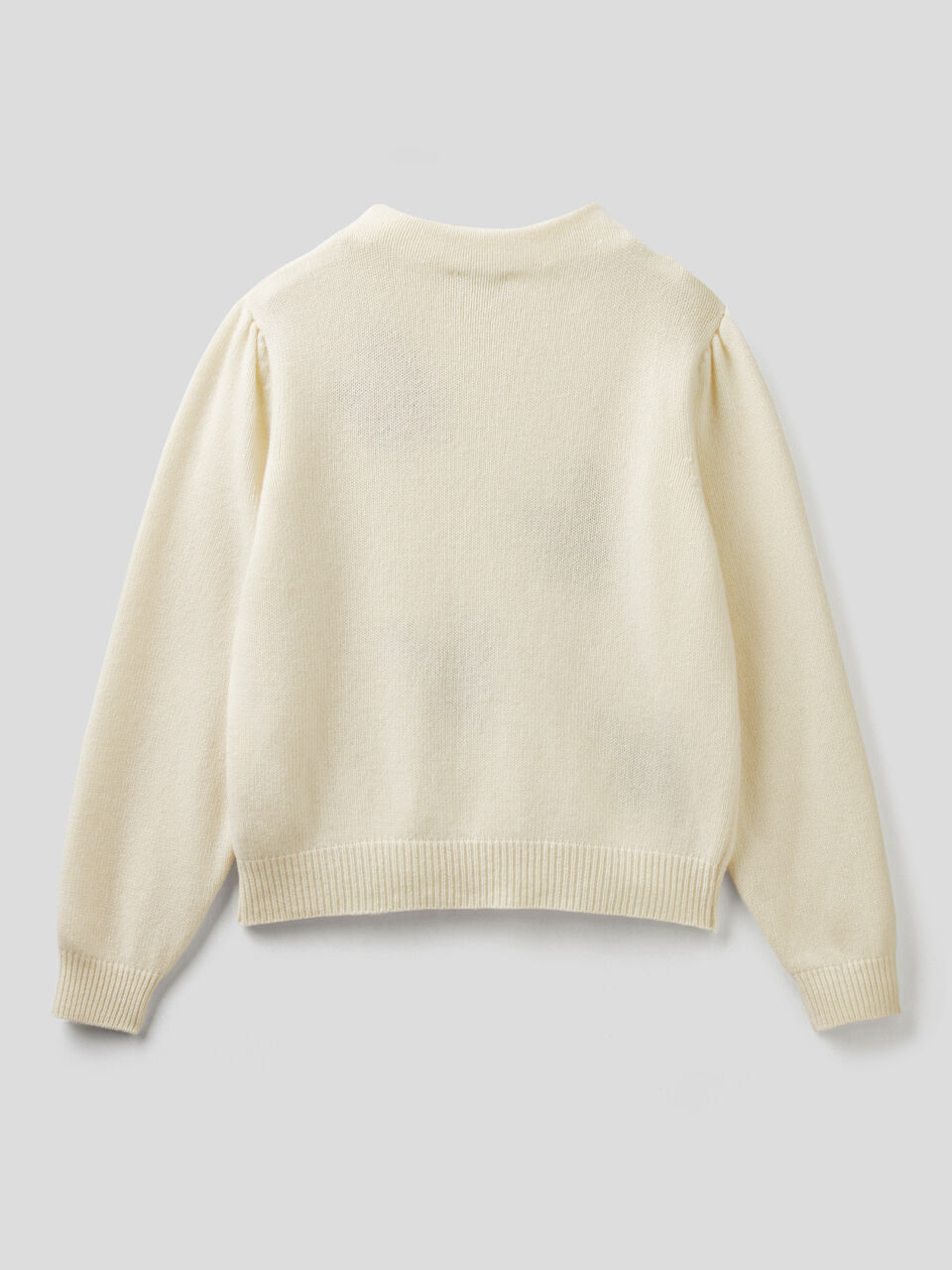 Pullover mit Intarsien-Schriftzug image number 2