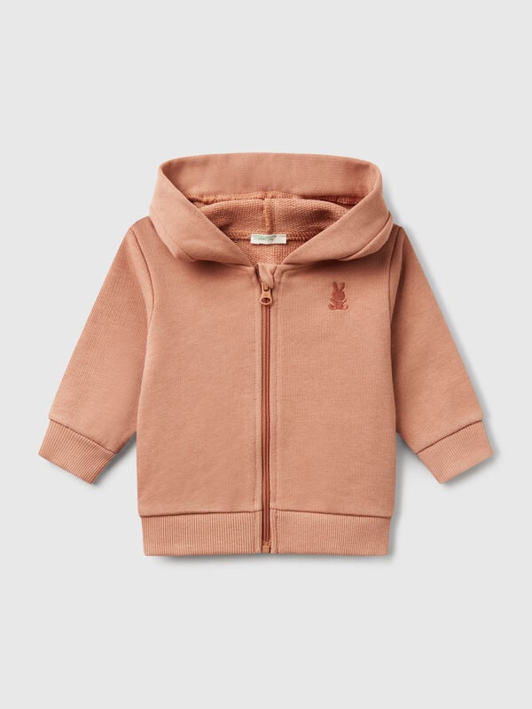 Kapuzenpulli aus Baumwolle Newborn
