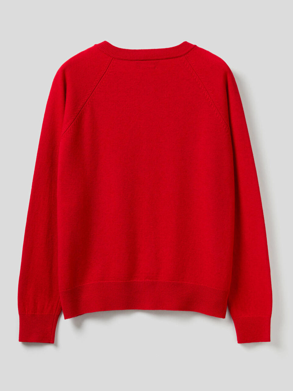 Strickjacke mit Rundausschnitt in einer Mischung aus Wolle und Cashmere image number 2