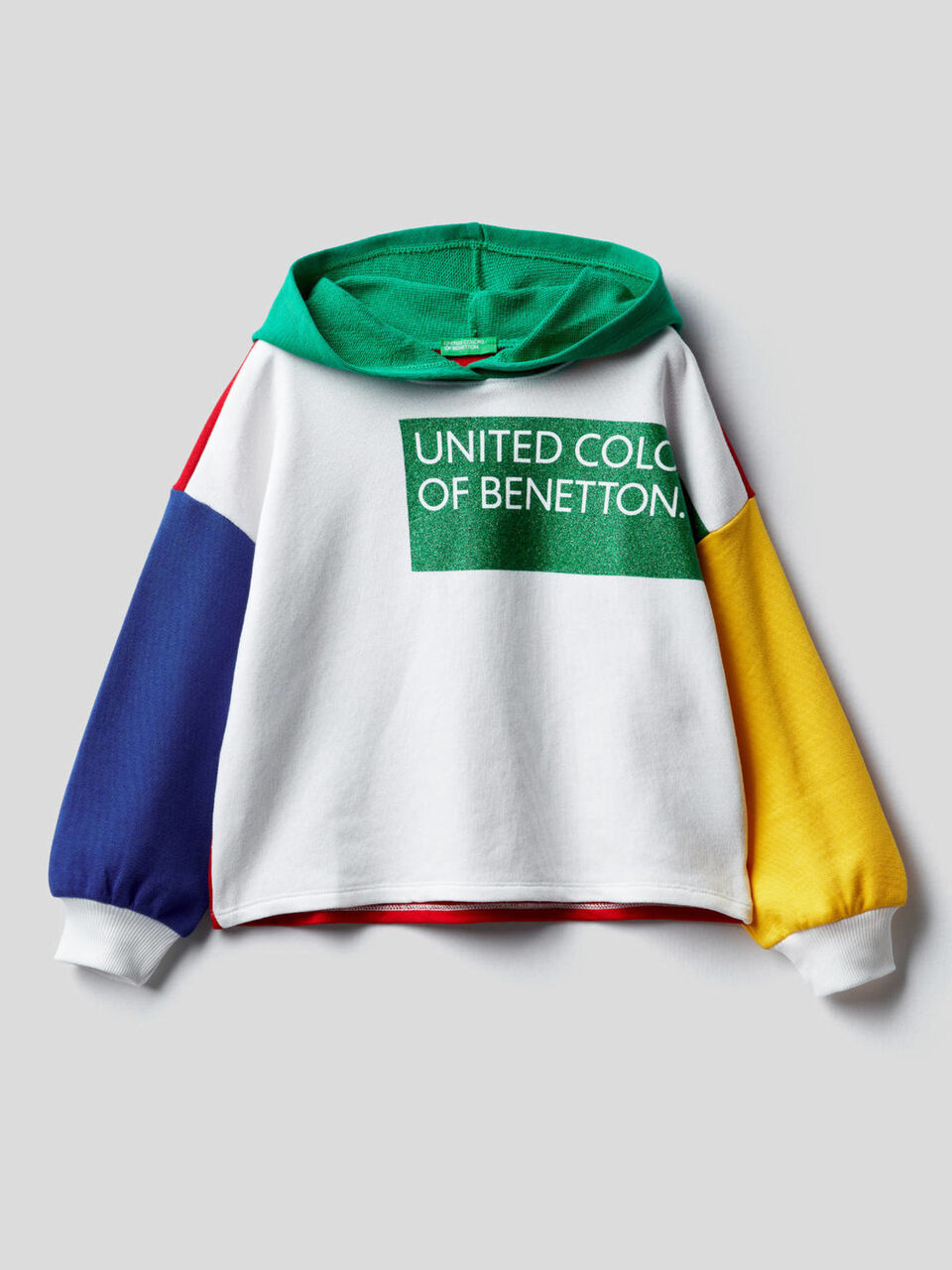 Boxy-Sweatshirt aus 100% Baumwolle image number 1