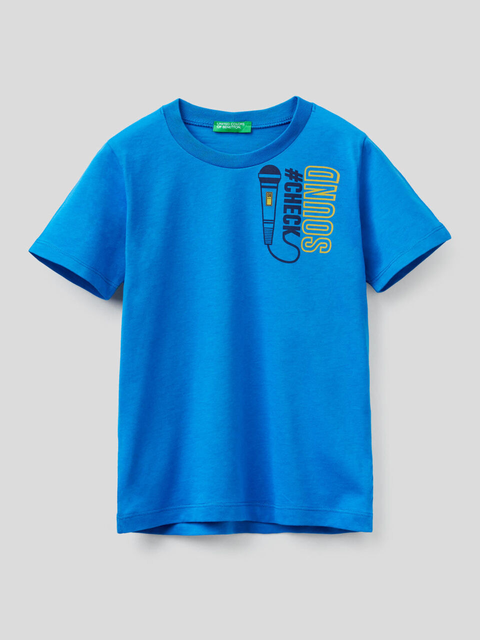 T-Shirt mit kurzen Ärmeln aus Bio-Baumwolle image number 1