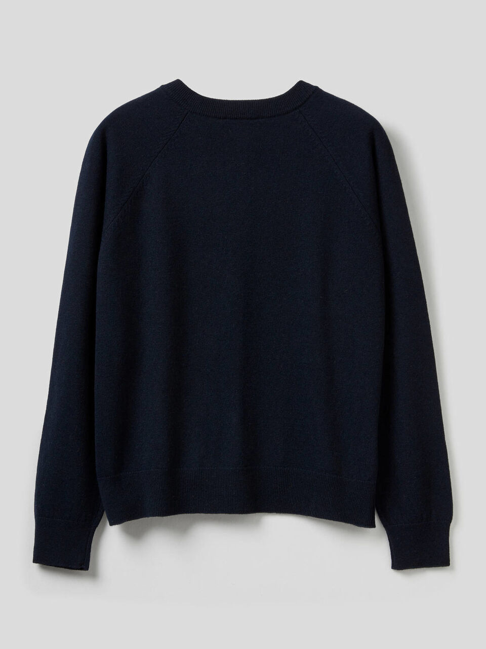 Strickjacke mit Rundausschnitt in einer Mischung aus Wolle und Cashmere image number 2