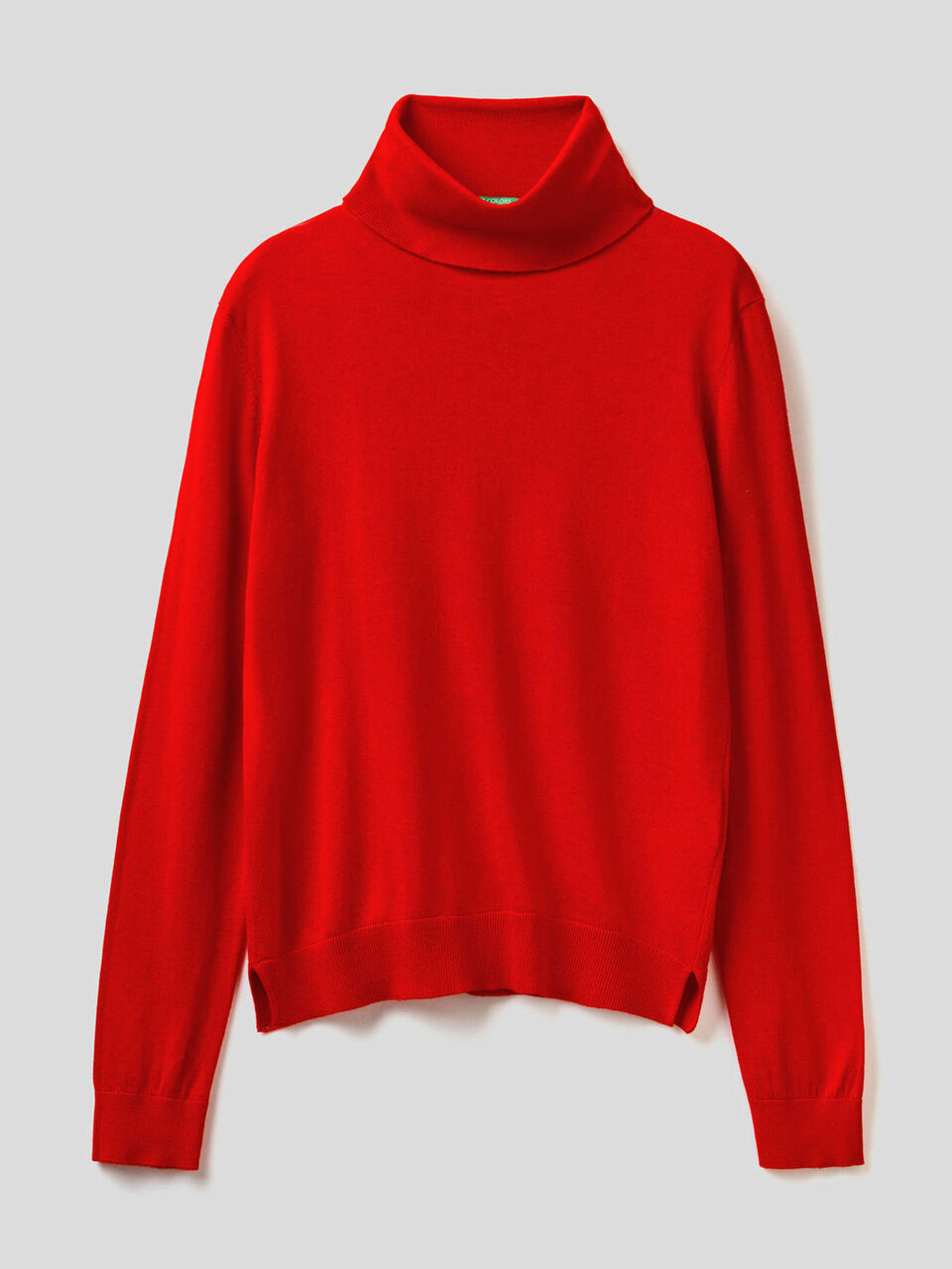 Rollkragenpullover aus Baumwolle und Modal® image number 1