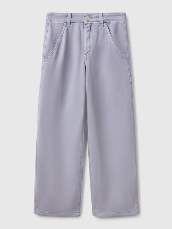 Fließende Hose im Worker-Stil Mädchen