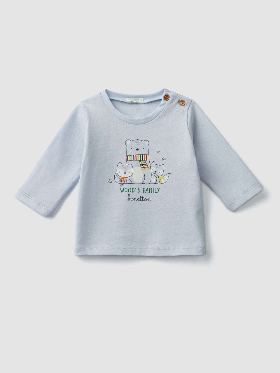 T-Shirt aus Bio-Baumwolle mit Print image number 1