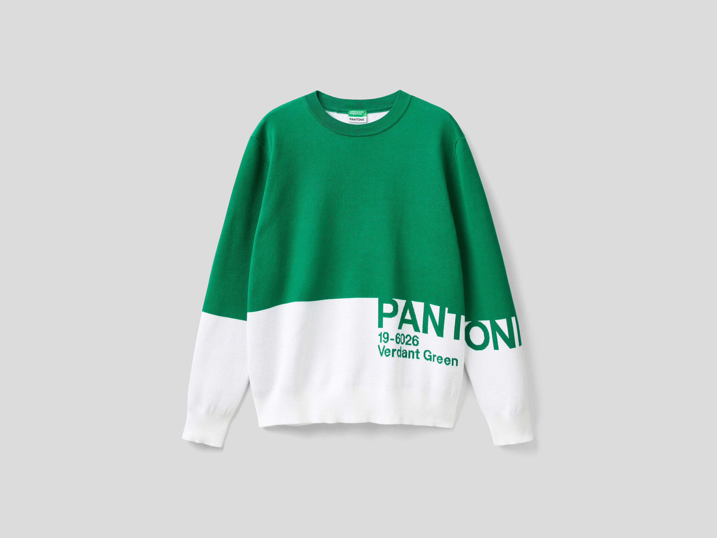 Pullover mit Farbblöcken BenettonxPantone™ image number 4