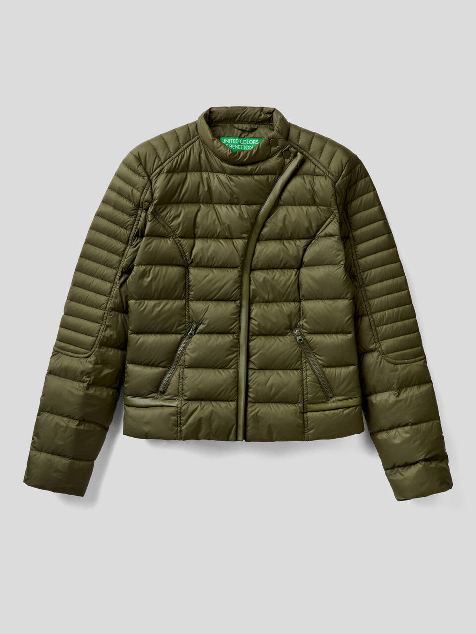 Daunenjacke im Bikerstil image number 1