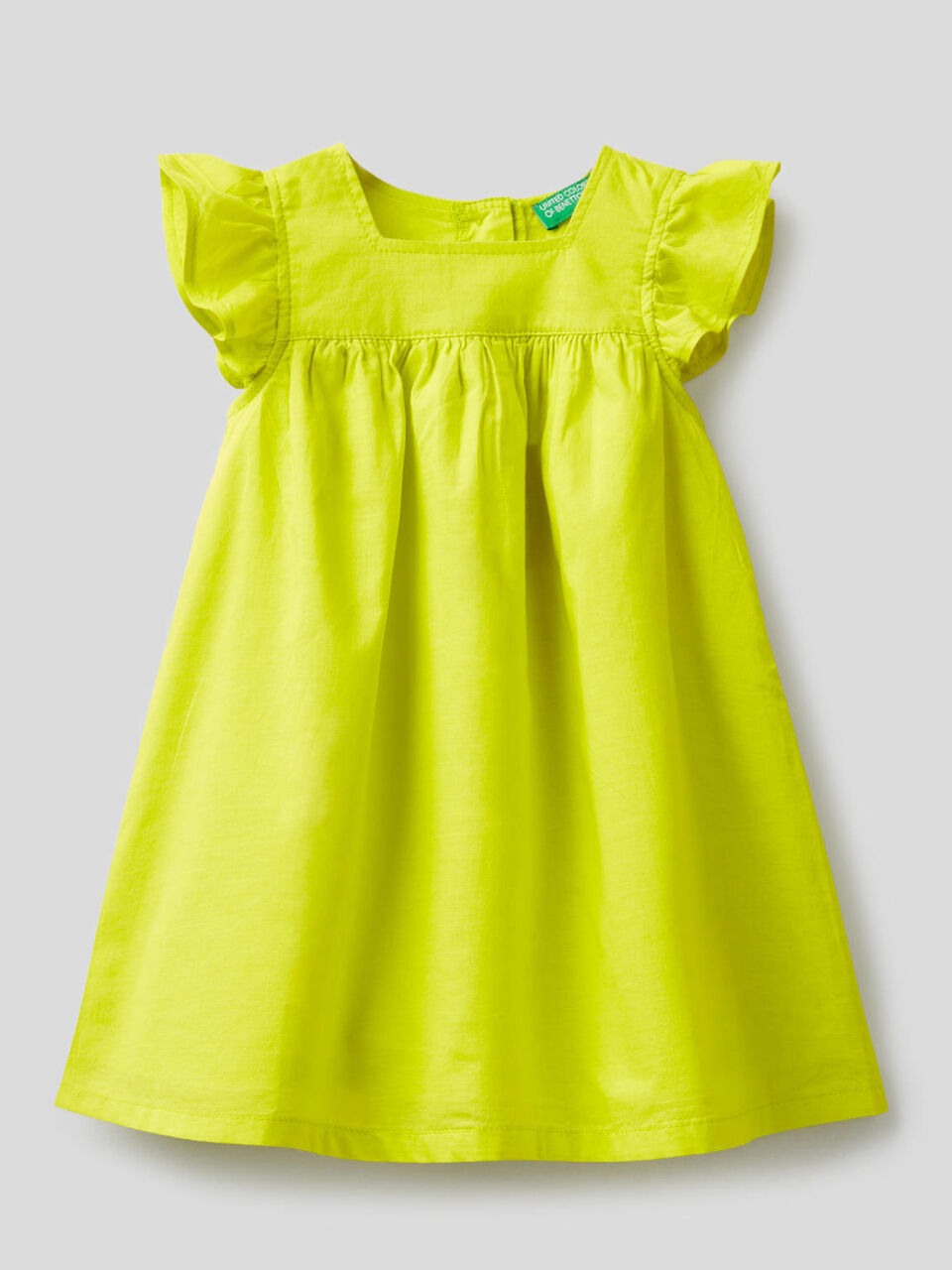 Weites Kleid aus 100% Baumwolle image number null