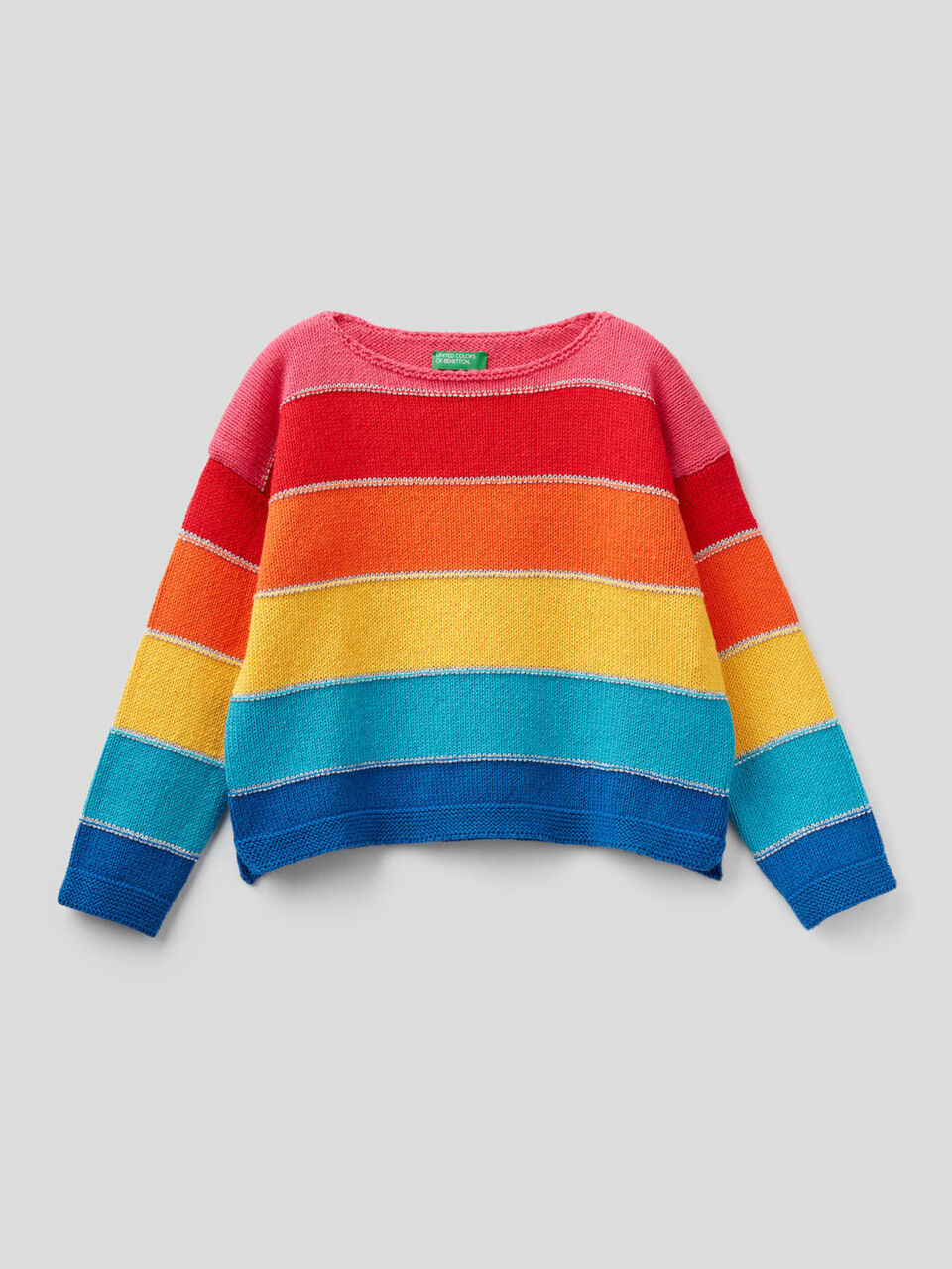 Pullover mit Streifenmuster image number 1