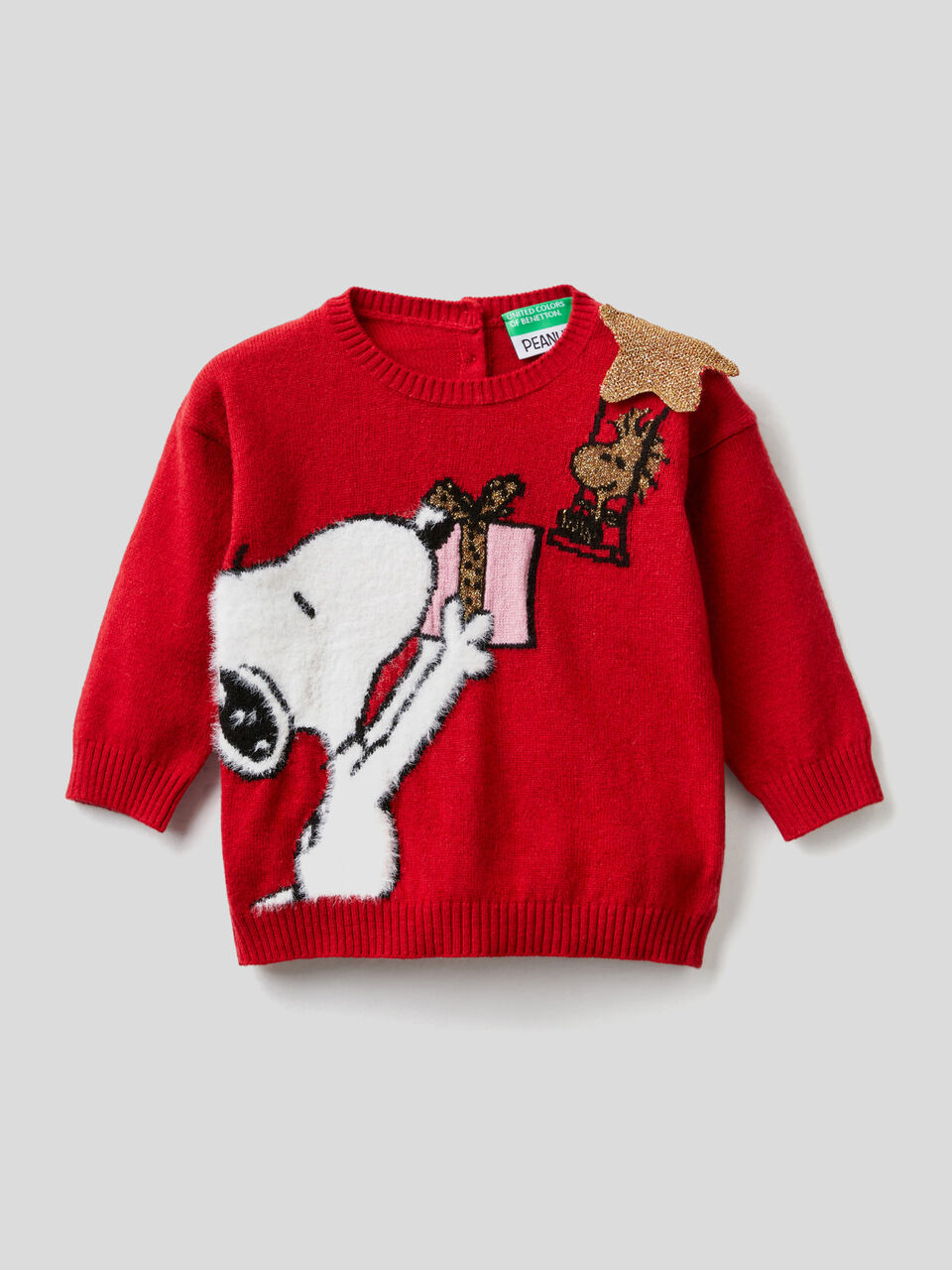 Peanuts-Pullover aus einer Wollmischung image number 1