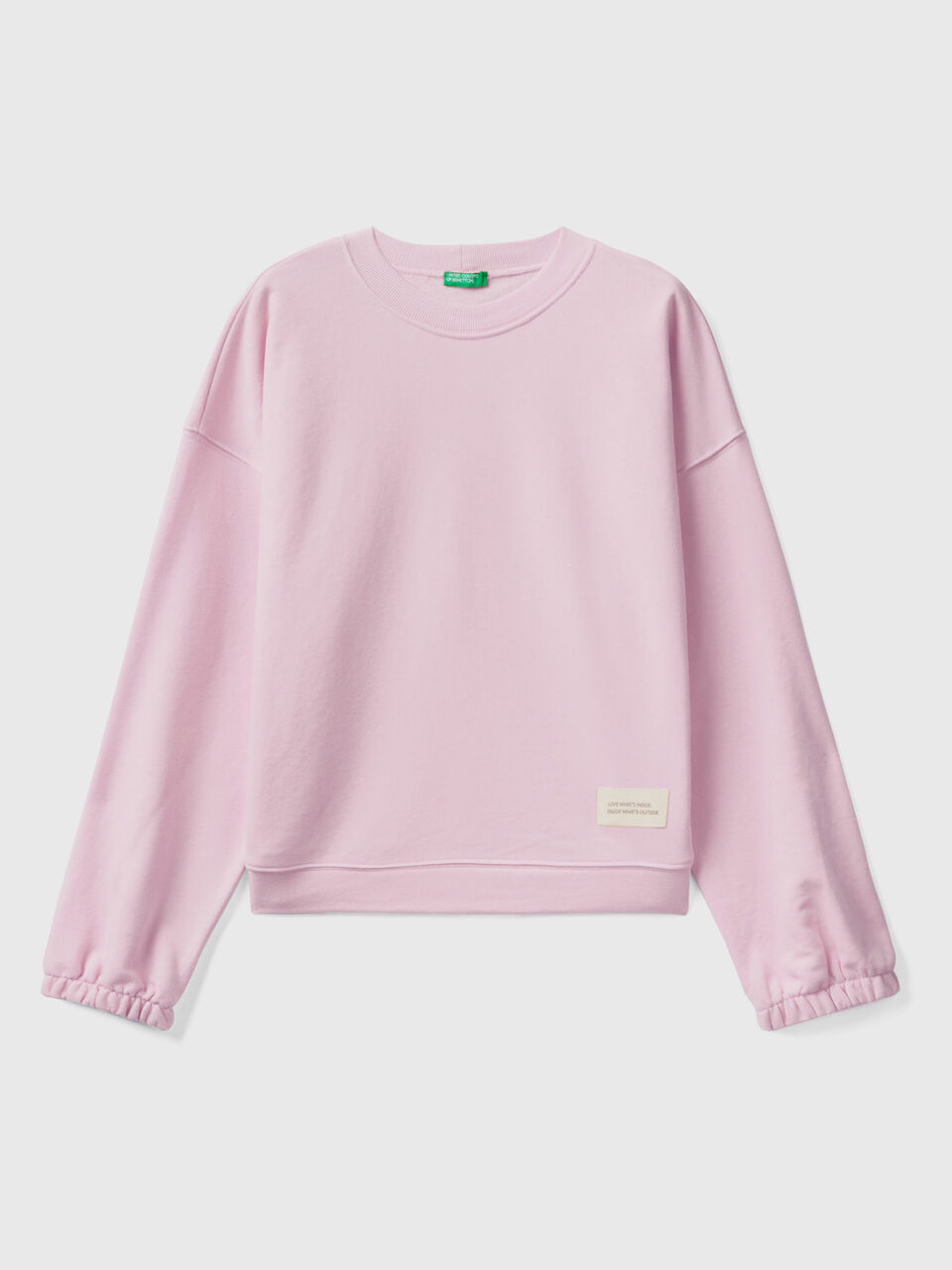 Sweatshirt in einer Baumwollmischung mit Rundausschnitt image number 1