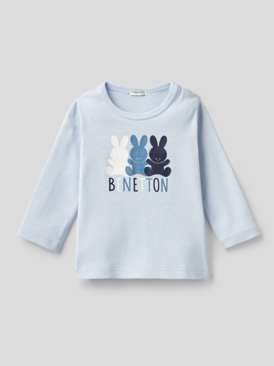 T-Shirt aus 100% Bio-Baumwolle mit langen Ärmeln image number 1