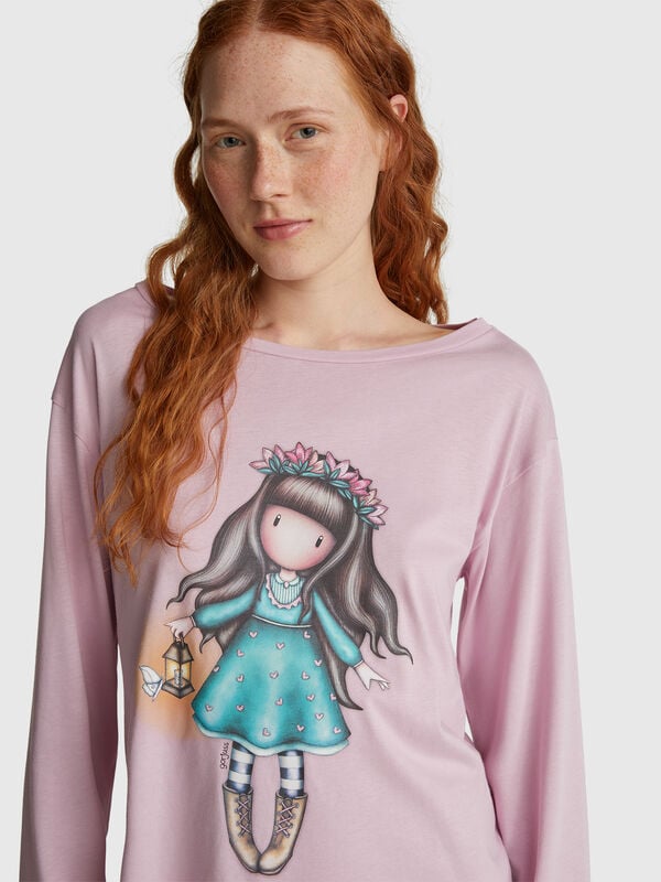 T-Shirt mit ©Santoro Gorjuss-Aufdruck Damen