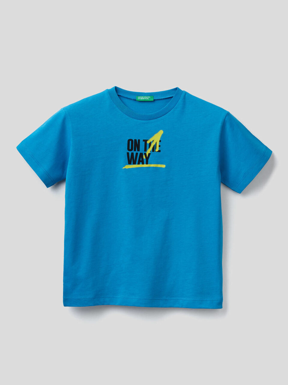 T-Shirt aus Bio-Baumwolle mit Print image number 1