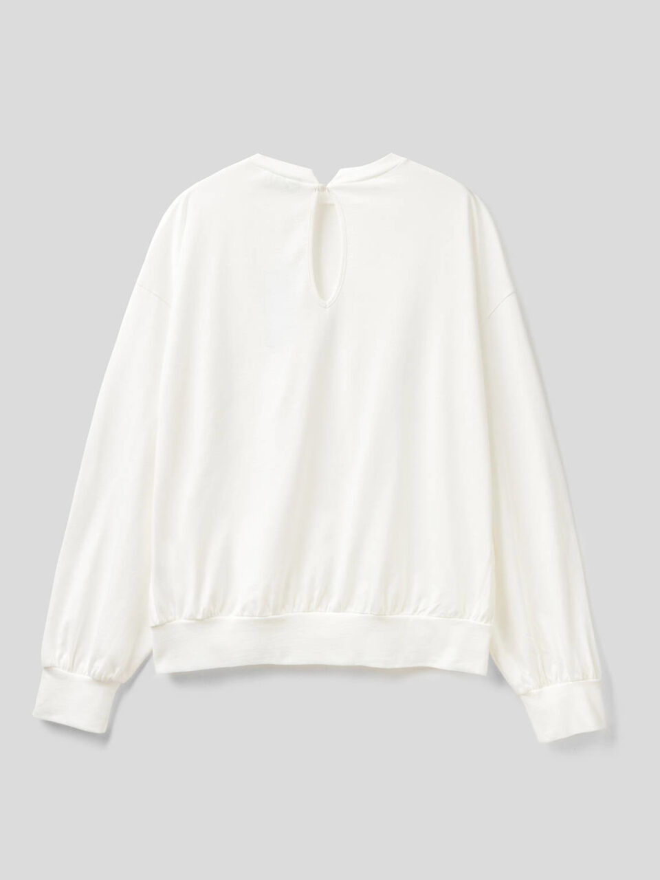 Bluse aus Jersey in 100% Baumwolle image number 2