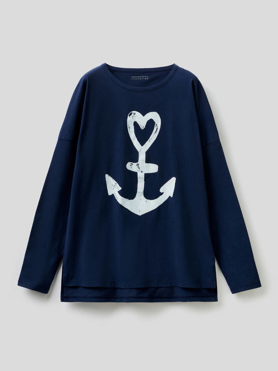 Pullover aus warmer Baumwolle mit Print image number 1