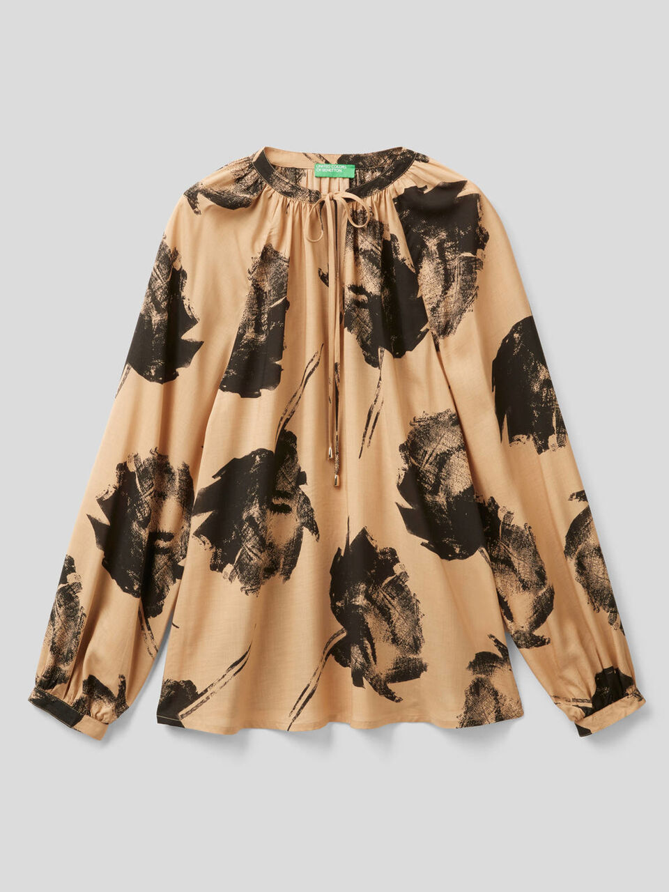 Bluse mit Musterprint image number 1