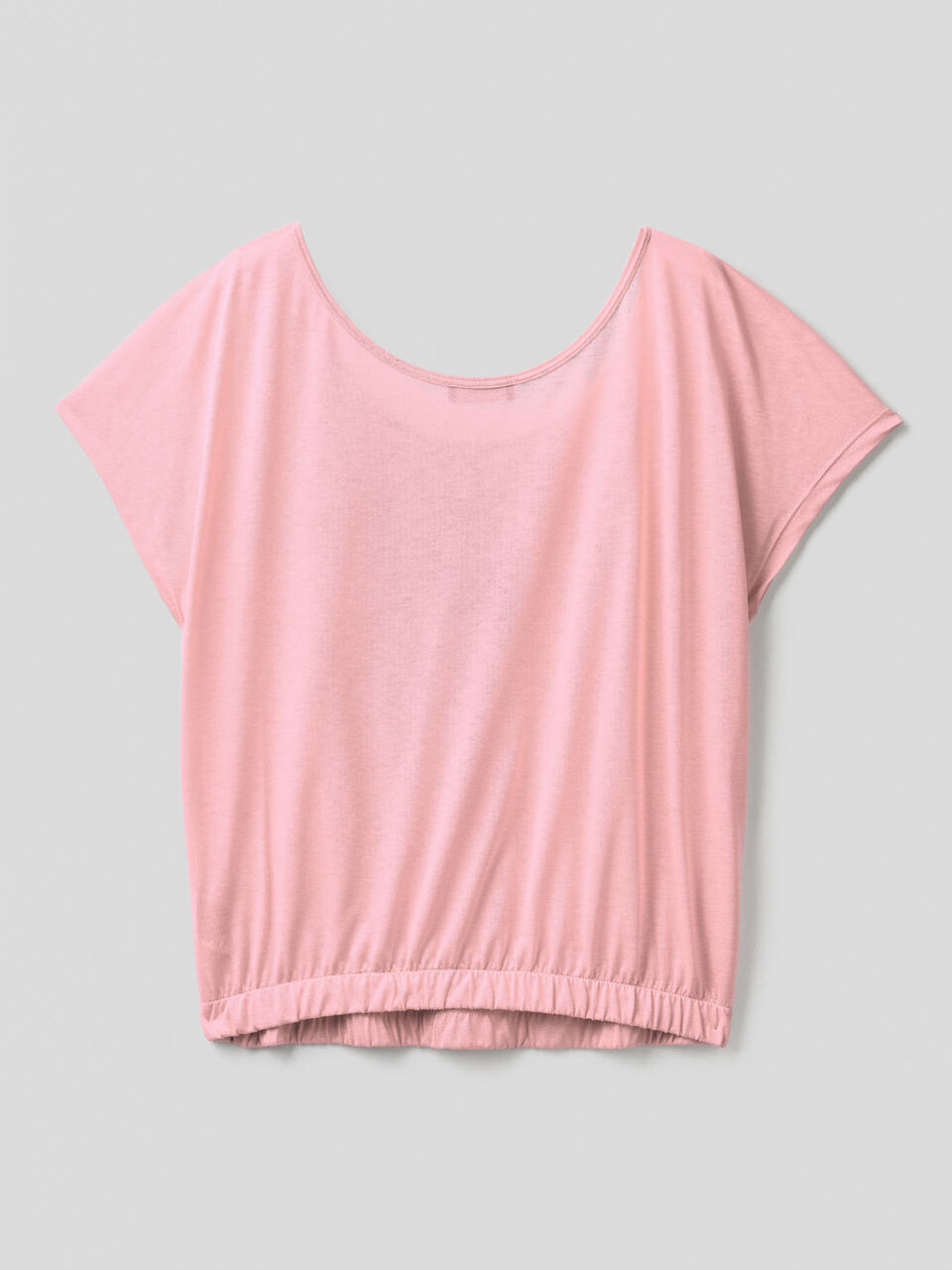Fließende Bluse mit Rundausschnitt image number 2