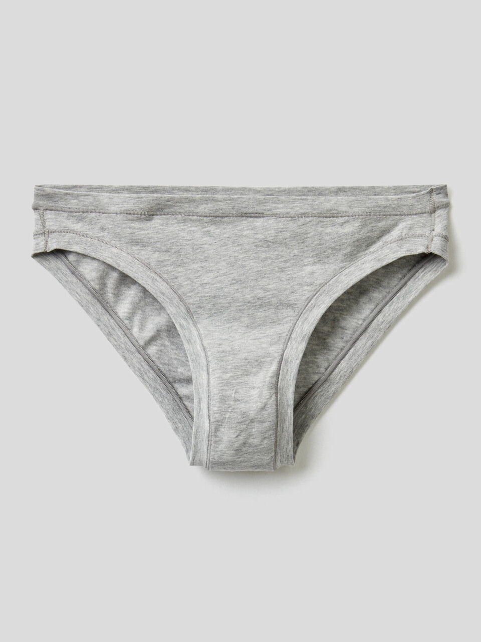 Slip mit niedriger Hüfthöhe aus superstretchiger Bio-Baumwolle image number 1