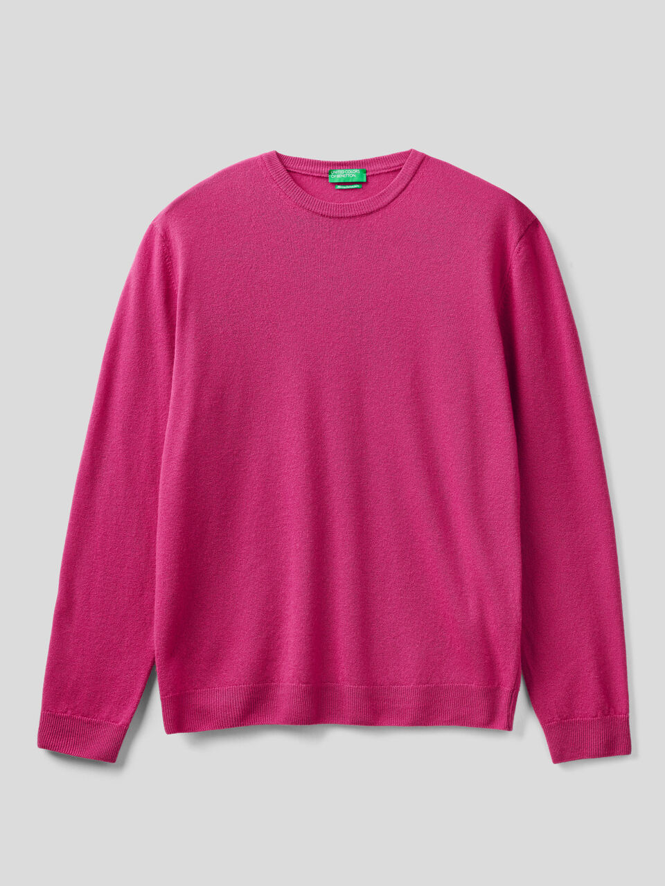 Pullover aus reiner Schurwolle mit Rundausschnitt image number 1