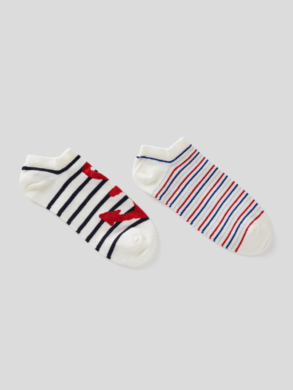 Zwei Paar Socken in stretchiger Baumwolle image number 1