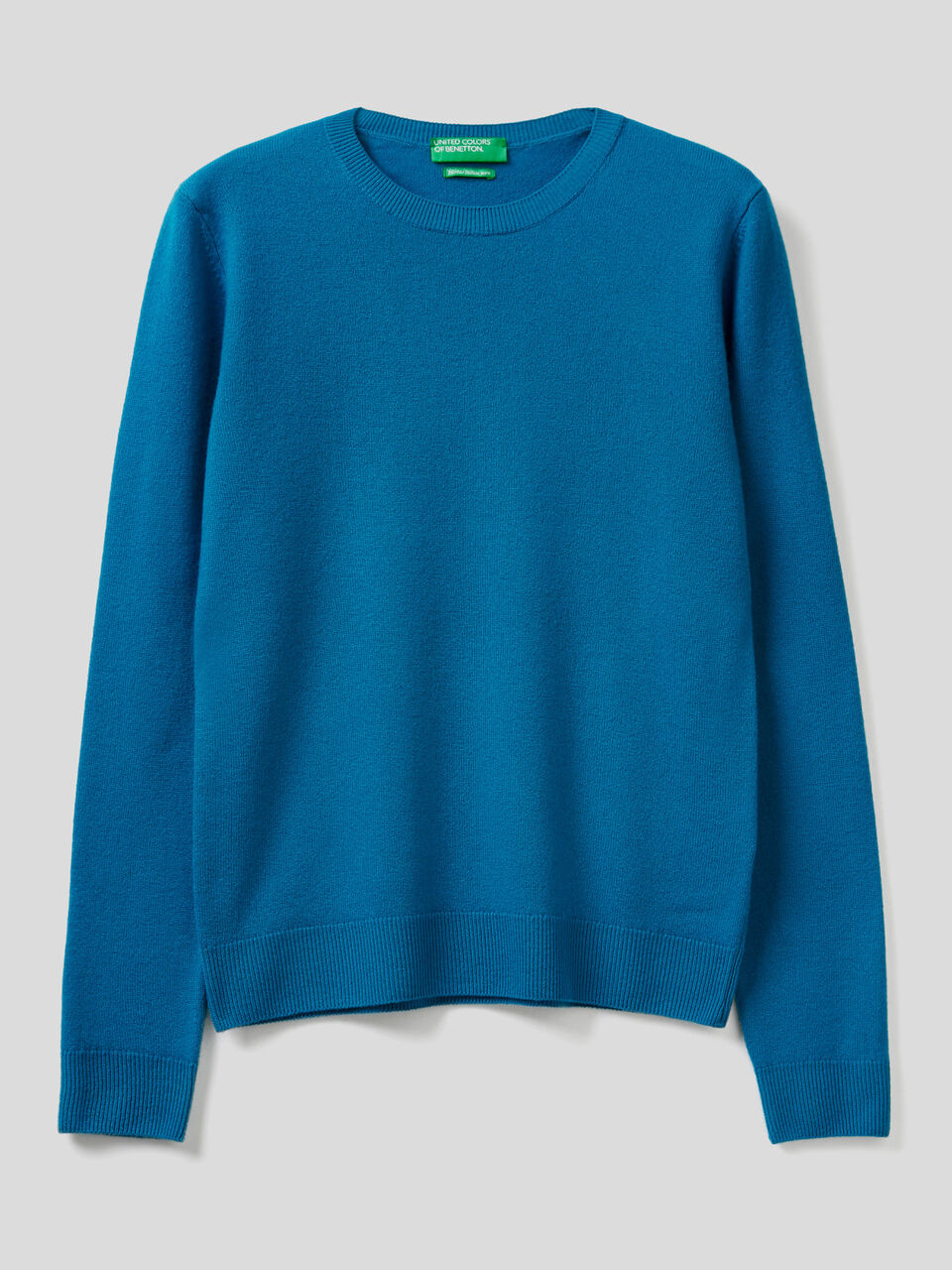 Pullover aus reiner Schurwolle mit Rundausschnitt image number 1