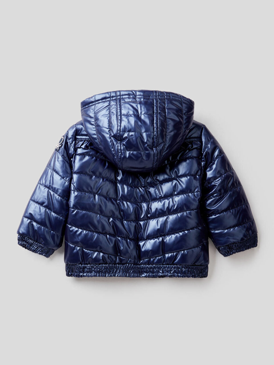 Wattierter Parka mit Rüsche image number 2