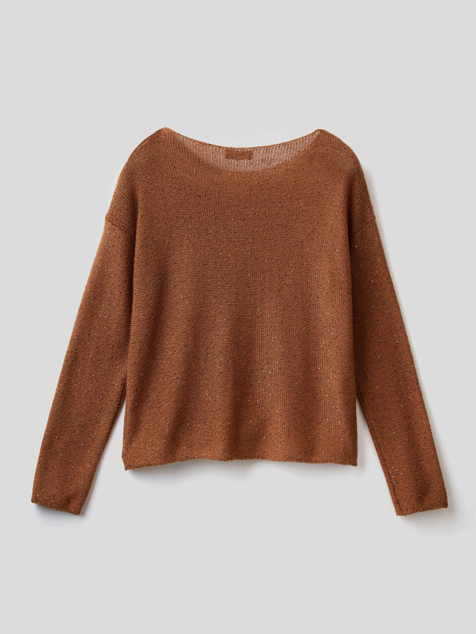 Pullover mit tiefem Rundausschnitt image number 2