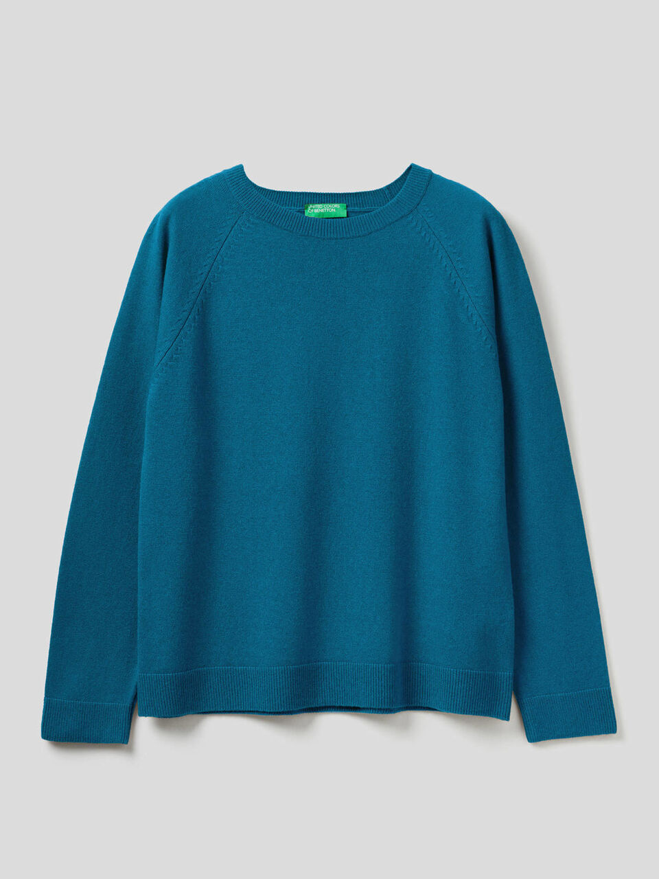 Pullover mit Rundausschnitt in einer Mischung aus Wolle und Cashmere image number 1