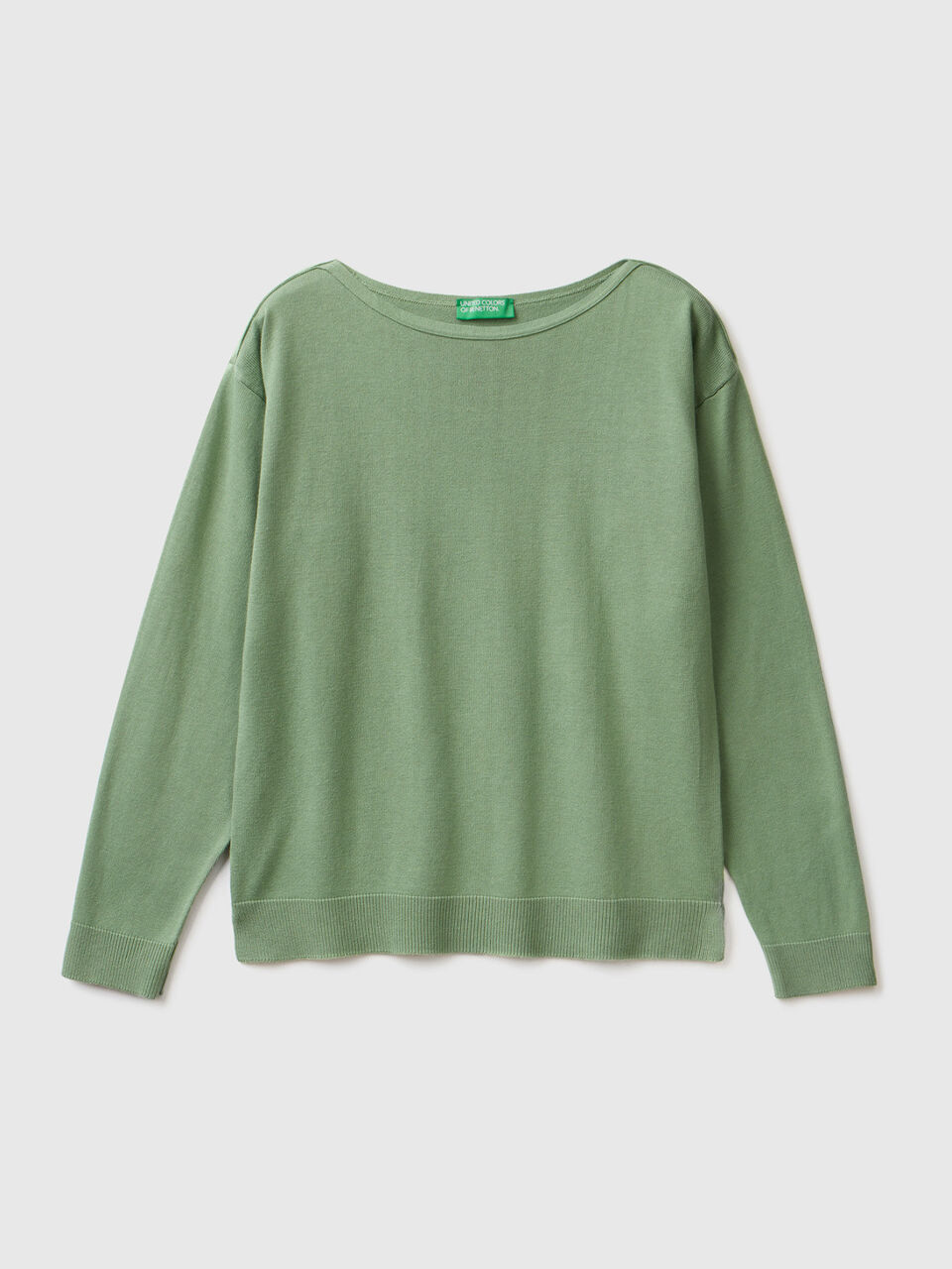 Pullover mit Carmenausschnitt image number 1