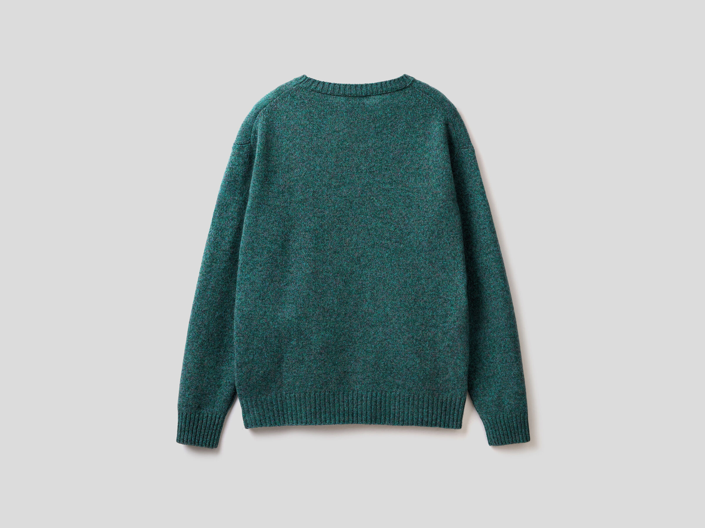 Pullover aus reiner Shetlandwolle mit Rundausschnitt image number 6
