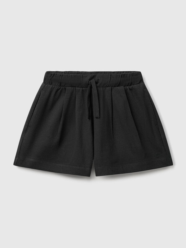 Shorts aus reiner Baumwolle Mädchen