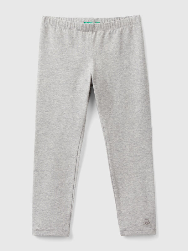 Leggings aus Stretch-Baumwolle Mädchen