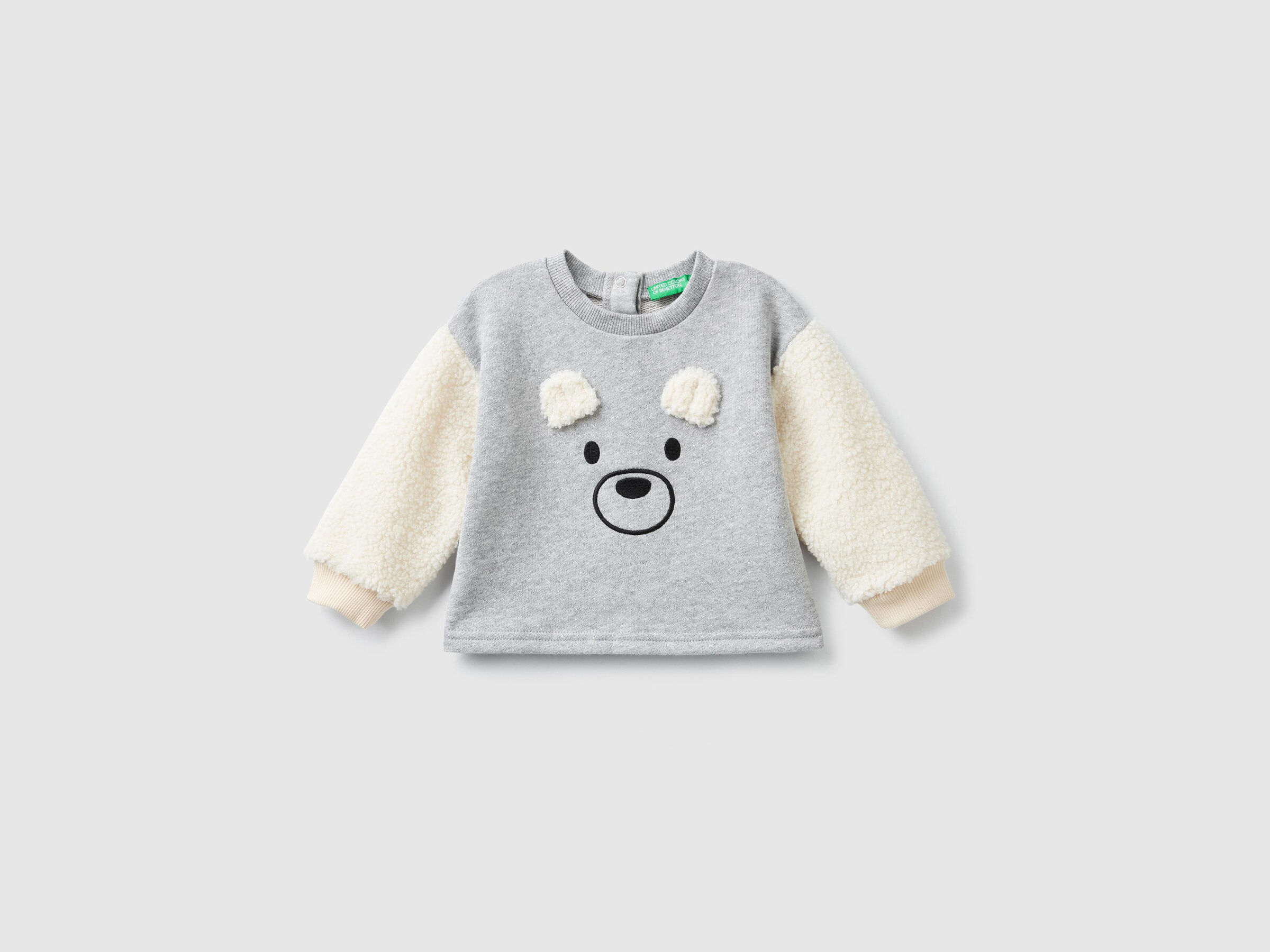 Sweatshirt mit Ärmeln aus Fleece image number null
