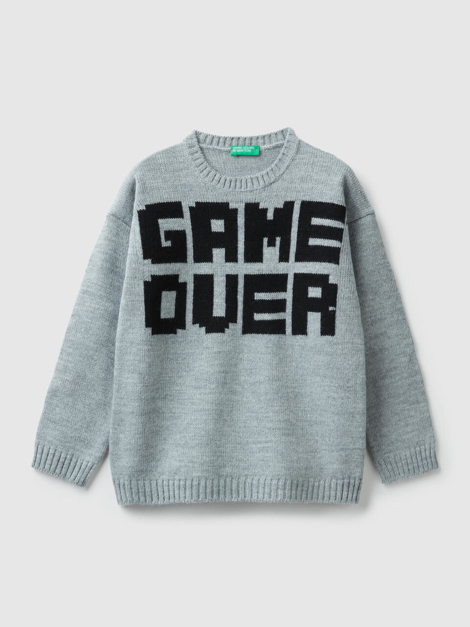 Trikotpullover mit Slogan image number 1